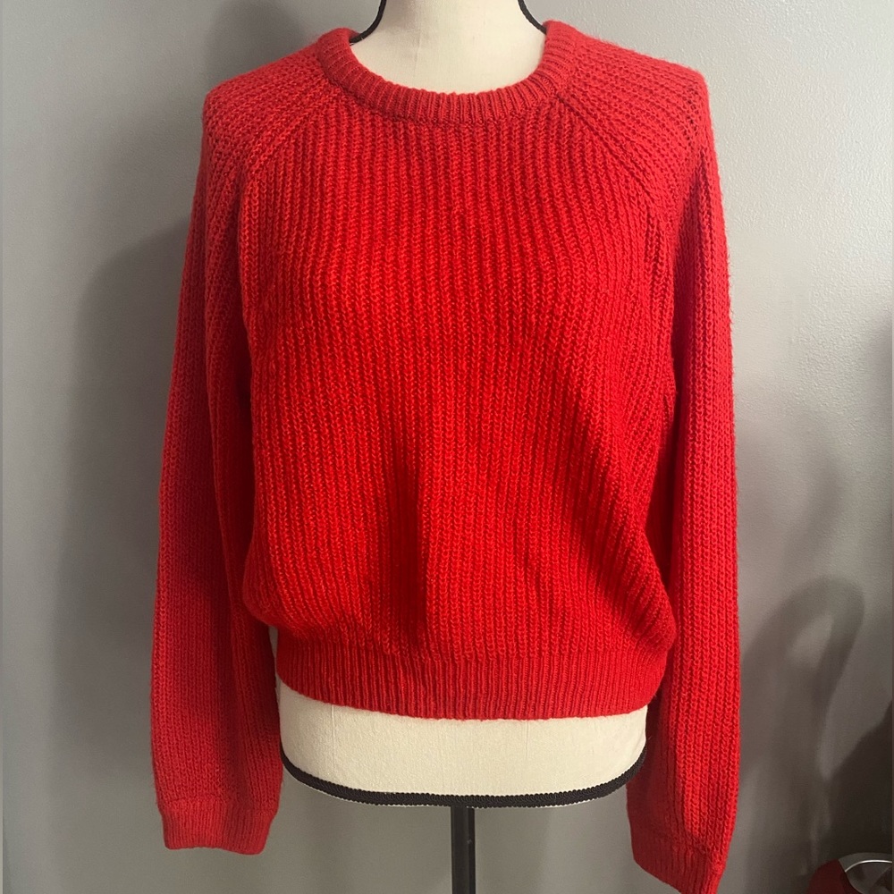 Forever 21 long sleeve cropped sweater
